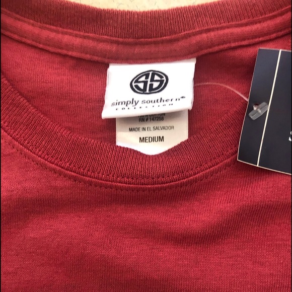 NWT Simply Southern Women’s ‘It is Well’ Tee - Picture 3 of 5